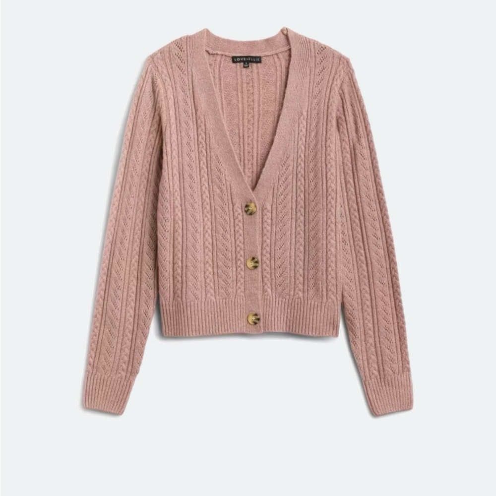 Love Ellie | Cable Knit Cardigan